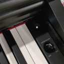 Yamaha Arius Series 88-Key Weighted Action Upright Digital Piano, CFX Concert Grand Piano Voice, 3-Pedal Unit, Bench Included, Classic Upright Design, Black YDP145B