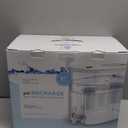 Invigorated Water - Alkaline Countertop Water Filter Dispenser, Large 52-Cup Capacity, Mineralized Alkaline Water, BPA-Free, 96 Gallons/Filter (White, 3 Filters Included)