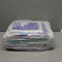 Vivantia 25 Pcs Extra Large 19.7 Inch Happy Birthday Yard Signs with Solar LED Light Glitter Rainbow Birthday Lawn Signs with Metal Stakes Waterproof Outdoor Decorations for Garden Party