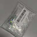 50Pcs Green Faceted Glass Teardrop Beads Electroplate Transparent Crystal Teardrop Charm Beads Top Drilled Drop Spacer Bead Water Drop Chandelier Charms for Earring Necklace Jewelry Making