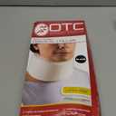 OTC Cervical Collar, Soft Contour Foam, Neck Support Brace, Black Narrow 2.5" Depth, Universal