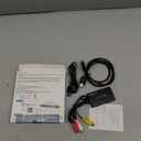 HDMI to RCA Converter, HDMI to AV 3RCA CVBs Composite Video Audio Converter Adapter Supports PAL/NTSC for TV Stick, Roku, Android TV Box, DVD ect, Black