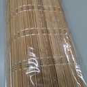 LazBlinds No Drill Cordless Bamboo Roman Shades, 33" W × 72" H, Brown
Tool-Free Light Filtering Window Treatment, Roll Up Bamboo Blinds for Windows