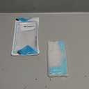 Monwutong Slim Fit Phone Case for Samsung Galaxy S22 Plus, Glitter Liquid Quicksand Effect Silicone Soft TPU Case with Camera Lens and Screen Protection, Anti-Fall Protection, Silvery Blue