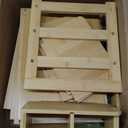 Homde Bamboo Desk Organizer with File Holder, Office Organization for Desks with Adjustable Pen Holding, Desktop Letter Paper Tray Storage for Workplace Home School (3-Tier,Natural)