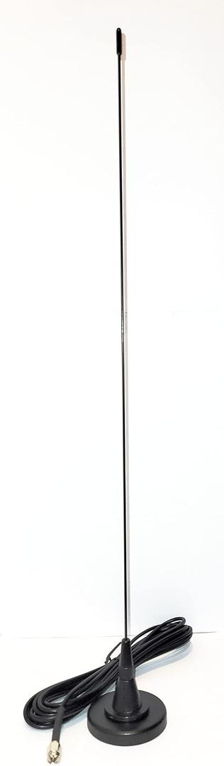 Scanner Radio Mini Magnet Mount Mobile Scanner Antenna - w/SMA Connector