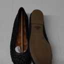 Lucky Brand Women's Mogeni Woven Ballet Flat (8, Black)