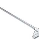 Razor Blade Scraper Tool with 8 Inch Aluminum Blade - Floor Scraper Tool with 3" to 6" Telescoping Handle Comfortable Cushion Grip by KP Operating Supply (Pack of 1)