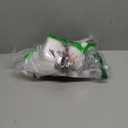 Lulu Home Set of 2 Christmas Snowman Ornaments for Table Mantel Desk Fireplace Home Holiday Decor (Red and Black)