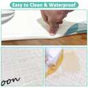 FLAGAV 79x59inch Play Mat for Baby - Extra Large, Non-Toxic, Waterproof Playmat for Indoor and Outdoor Use