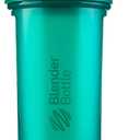 BlenderBottle Classic V2 Shaker Bottle Perfect for Protein Shakes and Pre Workout, 28-Ounce, Emerald Green