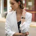 Wearlizer Leather Band Compatible with Apple Watch Bands Women 41mm 40mm 38mm 49mm 46mm 45mm 44mm 42mm, Fancy Dressy Strap for iWatch Series 11 10 9 8 7 6 5 4 3 SE/Ultra 3 2 1