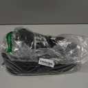 KIMO Extended Cordless Ratchet Wrench 3/8" Set, 400RPM 40Ft-Lbs 4-Inch Long Neck Electric Ratchet Wrench w/Variable Speed, 7 Sockets & 1/4" Adapter, 12V Power Ratchet Wrenches w/ 2x2.0 Ah Batteries (Deep Green)