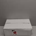 FLOWERCAT 200PCS Red Plastic Plates Disposable Plates for Party - Heavy Duty Plastic Plates - 10" &7" Plate for 100 Guests Parties and Events &July 4th