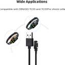 2 x Tonton 5W Charger Replacement Compatible with DINJOO TC-03 Dog Bark Collar and TC03Pro Shock Collar, Fast Charger Power Adapter with USB Magnetic Charging Cable for DINJOO TC03 Dog Training Collar