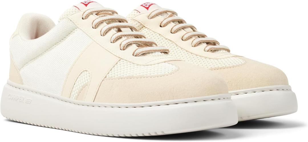 Camper, Runner K21, Women Sneaker, White Natural, 38, (EU)