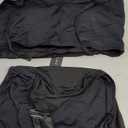 Tempt Me Women Black Bandeau Bikini Set Strapless High Waisted Two Piece Swimsuit Longline Bathing Suits XL