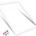 Upgraded WR14X27233 Refrigerator Door Gasket Compatible with GE Refrigerator Door Seal Replacement WR14X21148 4545801 AP6048405 Fresh Food Door Gasket For Hotpoint Fridge Door Gasket Seal Replacement