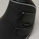 DELUX Ergonomic Vertical Mouse, Wireless Ergo Mouse for Large Hands, 2.4G Connection, Silent Clicks, Up to 1600 DPI,6 Buttons, Removable Wrist Rest, Compatible with Laptop/PC (M618Plus Wireless-Black)