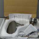 AUU Moon Bathroom Sink Faucet 3 Holes,Waterfall Bathroom Vanity Sink Faucets Solid Brass,2 Handles Widespread 8 Inch Basin Faucets (Brushed Nickel)