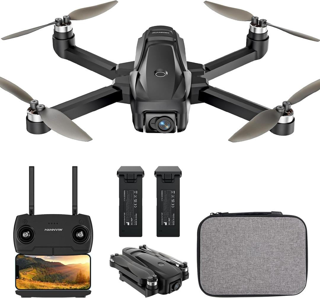 H330S GPS Drones with Camera for Adults 4K, Long Range 5G Video Transmission Drone for Beginner, Under 249g, RC Quadcopter with Brushless Motor, Auto Return Home, Optical Flow