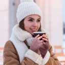 6 Pairs Fingerless Warm Gloves with Thumb Hole Cozy Half Fingerless Driving Gloves Knit Mittens for Men, Women