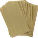 5"x7.5" - 200 Count - Flat Brown Kraft Paper Bags by Flexicore Packaging, Shopping, Mechandise, Party, Gift Bags