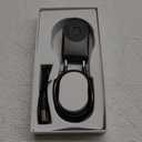 Fingerprint Cable Lock, eLinkSmart Fridge Locks with Bluetooth APP Control, Biometric Smart Padlock for Adults Baby Proof Cabinet Refrigerator French Door Cabinet Gate Locker Bike, 14.9'' Long Black