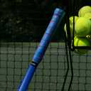 10 x Get A Grip - Custom Tennis Racket Grip Tape - Anti-Slip/Quick-Drying Tennis Overgrips - Precut Badminton Racket Grip with Finishing Tape