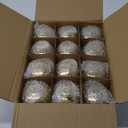 24pcs Gold Votive Candle Holders for Tealight, Mercury Glass Votives Set for Wedding Party Centerpiece Table Decorations