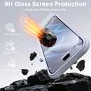 for iPhone 17 Pro Case, Compatible with MagSafe, Screen Protector +[Integrated Silicone Camera Control Button], Shockproof Protective Magnetic Case for iPhone 17 Pro 6.3", Light Purple