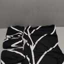 Dining Room Chair Covers Set of 4, Stretch Parsons Chair Slipcovers Super Fit Spandex Removable Washable Kitchen Chair Protector Cover for Dining Room, Hotel, Ceremony (Black)