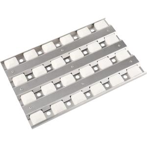 Grill Briquette Tray Replacement for Lynx 42in 54in Grill, Wide Briquette Tray Grill Heat Plates for Lynx L42 L42FR L42PSFR L42PSR L42R L54 L54PSFR, Grill Heat Shield 19 1/4'' x 12 1/2'' (1 Pack)