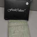 FreshCulture Elastic Bed Skirt - Full Size, 18-Inch Drop, Hotel Quality Dust Ruffle (Sage Green)