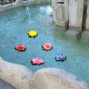 2 x 5pcs Summer Decor Lily Pads for Ponds, Artificial Lotus Fake Floating Lotus Flower Water Lily Pad Ornaments for Garden Pond Aquarium Pool Decoration 10cm