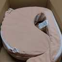 My Brest Friend Nursing Pillow - Deluxe - Enhanced Comfort w/ Slipcover - Ergonomic Breastfeeding Pillow For Ultimate Support For Mom & Baby - Adjustable Pillow W/ Handy Side Pocket, Soft Rose