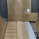 Pull Out Cabinet Organizer with Divider, 25''W21''D7''H Soft Close Wood Drawer for Kitchen Pantry, Finished, Heavy-Duty, Bottom Assembly (Wood Drawer Part Width is 24'')