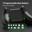 IWGAME Wireless Controller for Xbox One/PC, Gaming Controller with 2 back paddles, Support Turbo, Macro, Key Mapping, Compatible with Xbox One/Android/IOS/PC/X-One S/X, X-Series S/X (Black)