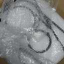 YHOSSEUN 3 Tier Serving Stand with 3 Oval Porcelain Serving Bowl Set with Collapsible Thicker Sturdier Metal Rack (Black)