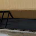 Toothbrush Holders for Bathrooms, Carbon Steel Tooth Brushing Holder Electric Toothbrush and Toothpaste Organizer Bathroom Accessories for Countertop, Shower, Sink - Matte Black (Small)