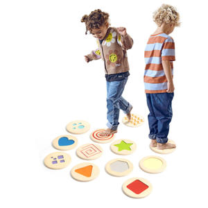 Stepping Stones Set 3 in 1 - Unique Patented Design, Inspired by Montessori,  Growgo Stepping Stones, Toddler Course for Kids, 3+