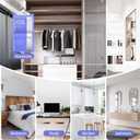 CLEVAST Moisture Absorbers Packets 10 Pack, Dehumidifier Bags for Closet, Unscented Hanging Humidity Absorber in Wardrobes, Bedrooms, Bathrooms(Net Wt. 230g/Pack)