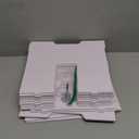 Timisea12 Tier Scrapbook Paper Organizer,White Cardstock A4 Paper Sorter Storage Rack,Scrapbook Organizer for Sizes 13" X 13" X 12.2" for Home Office & Classrooms,White Organizer Storage