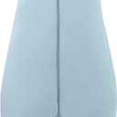 Supersoft Toddler Sleep Sack with Feet 1.0 Tog, Premium Bamboo Viscose Sleep Sacks with Legs 2-Way Zipper Sleep Bag Walker 6-15 Month, Slate