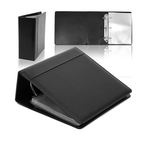 4-Inch Theater Binder with 30 Sleeves, 3-Ring Organizer with Clear Sheet Protectors for Gifts, Show-Bills Holder, 2 Pockets Per Sleeve (10x9.5 in)