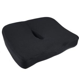 HHEALTB Seat Pads, Ergonomics Comfortable Cushion Breathable Durable Buttocks Curve Design Non-Slip Thicken Office Cushion