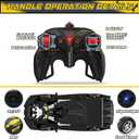 BLUEJAY Transform Rc Cars for Boys 4-7 8-12, 2.4Ghz Remote Control Car 1:18 Scale Transforming Robot, One-Button Deformation 360 Rotation Car Toy Gifts for Boys 3-5