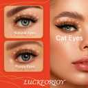 Lash Clusters Kit - 320PCS DIY Lash Extension Kit with Eyelash Clusters, 30D-40D Individual Lashes, Lash Bond and Seal, Tweezers, Liquid Eyeliner for At-Home Use (30-40D,0.07D, 9-16mm,Kit)