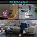Bestview 3D Soccer Field Night Light, 7 Colors Changing Football Stadium Illusion Lamp with Touch Control, USB Powered Sports Desk Bedside Lamp, Cool Soccer Gifts for Boys Bedroom Decor Fans