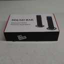 Sound Bar,100W Sound Bar for Smart TV with 3 RGB Lights Modes, Bluetooth 5.3, ARC/Opt/AUX Connect, Detachable 2-in-1 Speaker, 3 Equalizer Modes, Bass Surround Soundbar for TV/PC/Gaming/Projectors